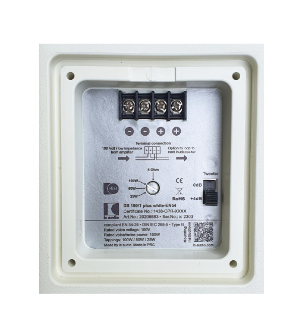 DS 100/T plus black-EN54